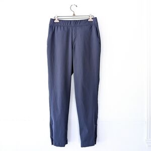 Tommy Bahama Women's Navy Golf Pull-on Pants With Ankle Zip ~ Size Medium